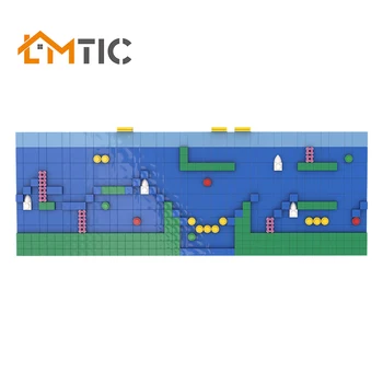 BuildMOC NES Game Underwater Water Level Simulation Model Building Blocks Diy 486pcs Bricks Educational Xmas Gift For Children
BuildMOC NES Game Underwater Water Level Simulation Model Building Blocks Diy 486pcs Bricks Educational Xmas Gift For Children
