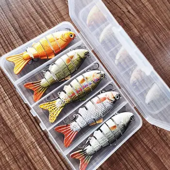 5PCS/SET Bait Bionic Bait Flexible Bait Lu Yabai Hard Fishing Simulation Fishing Bait Bionic Set Bait Tackle Sea
5PCS/SET Bait Bionic Bait Flexible Bait Lu Yabai Hard Fishing Simulation Fishing Bait Bionic Set Bait Tackle Sea