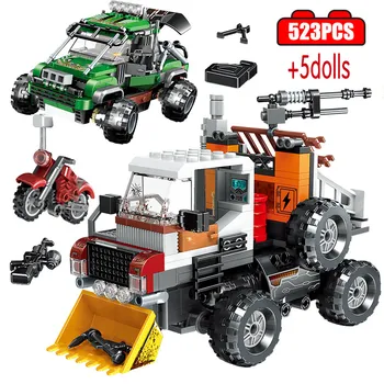 523pcs Counter Terror Assault Vehicle Building Blocks City Technic Car Police Figures Bricks Educational Toys for Boys
523pcs Counter Terror Assault Vehicle Building Blocks City Technic Car Police Figures Bricks Educational Toys for Boys