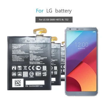 BL-T32 Mobile Phone Battery For LG G6 G600 H872 VS988 LS993 US997 Replacement Battery BL T32 3300mAh
BL-T32 Mobile Phone Battery For LG G6 G600 H872 VS988 LS993 US997 Replacement Battery BL T32 3300mAh
