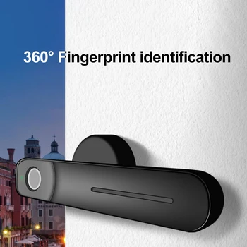 Smart Home Door Lock Keyless Entry Works with iOS/Android home Biometric fingerprint lock Electric Handle Lock Wooden door
Smart Home Door Lock Keyless Entry Works with iOS/Android home Biometric fingerprint lock Electric Handle Lock Wooden door