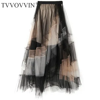 Loose High Elastic Waist Contrast Color Mesh Split Temperament Half-body Skirt Women Fashion Tide New Spring Autumn 2020 1S444Q
Loose High Elastic Waist Contrast Color Mesh Split Temperament Half-body Skirt Women Fashion Tide New Spring Autumn 2020 1S444Q