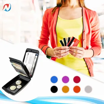 Aluminum Alloy RFID Secure Wallet For Cash & Cards Wallet Case Card Holder Keychain Purse Business Card Pocket For Unisex
Aluminum Alloy RFID Secure Wallet For Cash & Cards Wallet Case Card Holder Keychain Purse Business Card Pocket For Unisex