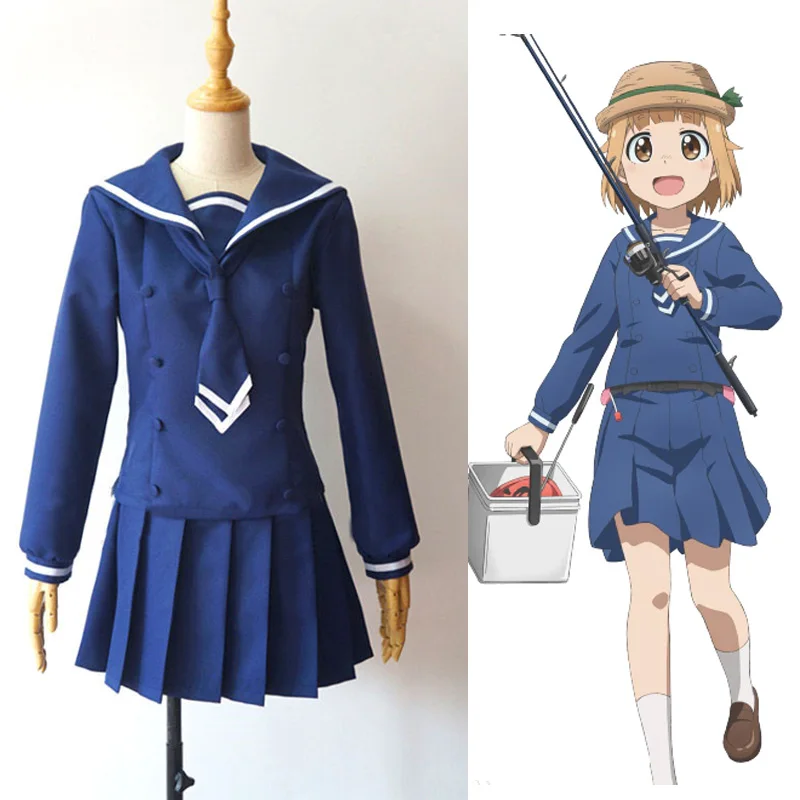 Houkago Teibou Nisshi Diary of our Days at the Breakwa Hina Tsurugi Sailor suit Cosplay Costume custom size
Houkago Teibou Nisshi Diary of our Days at the Breakwa Hina Tsurugi Sailor suit Cosplay Costume custom size