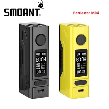 Original Smoant Battlestar Mini 80W TC Box MOD with 0.96-inch OLED Screen & Durable Magnets Back Cover E-cig Vape Mod Vs Shogun
Original Smoant Battlestar Mini 80W TC Box MOD with 0.96-inch OLED Screen & Durable Magnets Back Cover E-cig Vape Mod Vs Shogun