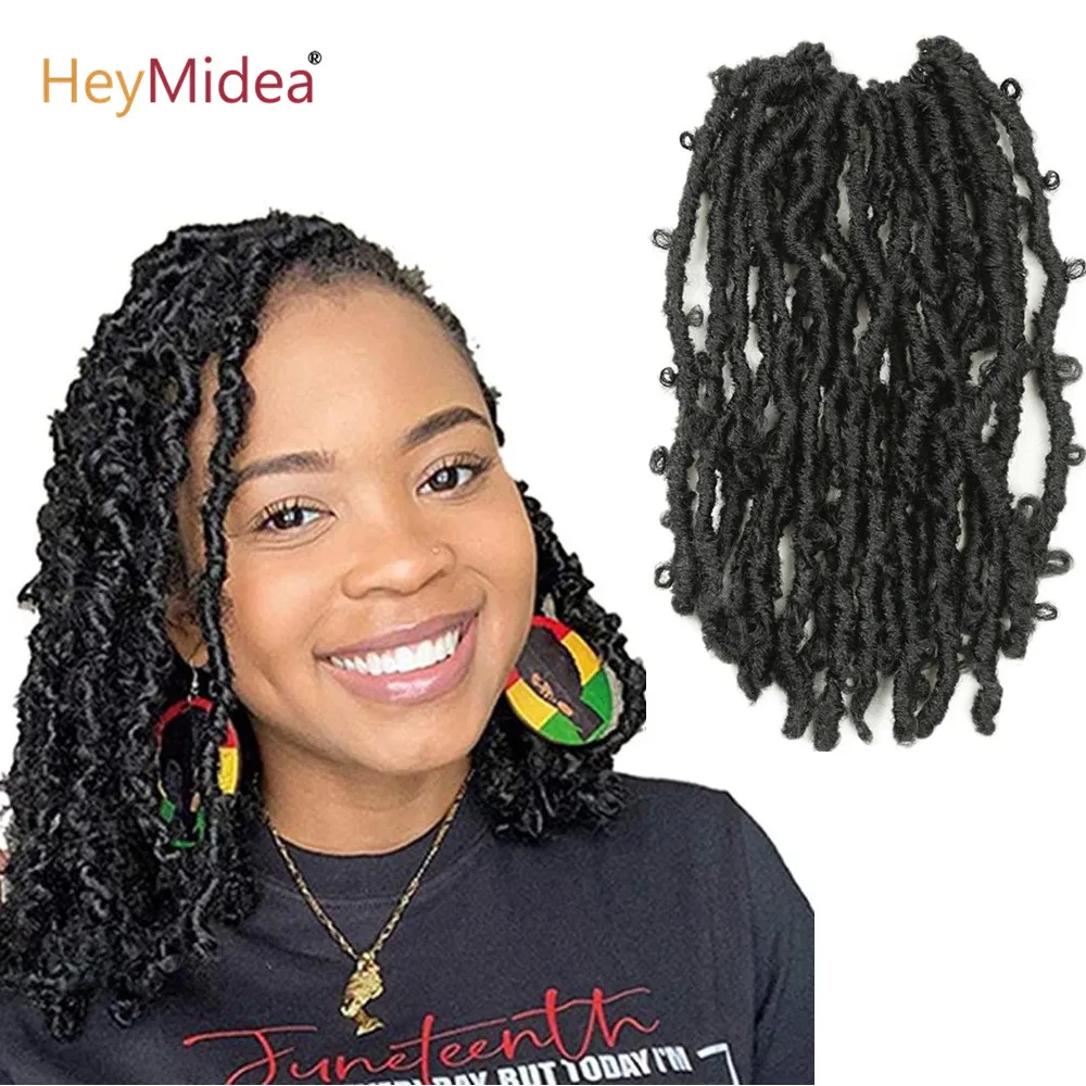 Butterfly Locs Crochet Hair 12Inch Pre Looped Goddess Faux Locs Crochet Braiding Hair Extensions Heymidea
Butterfly Locs Crochet Hair 12Inch Pre Looped Goddess Faux Locs Crochet Braiding Hair Extensions Heymidea