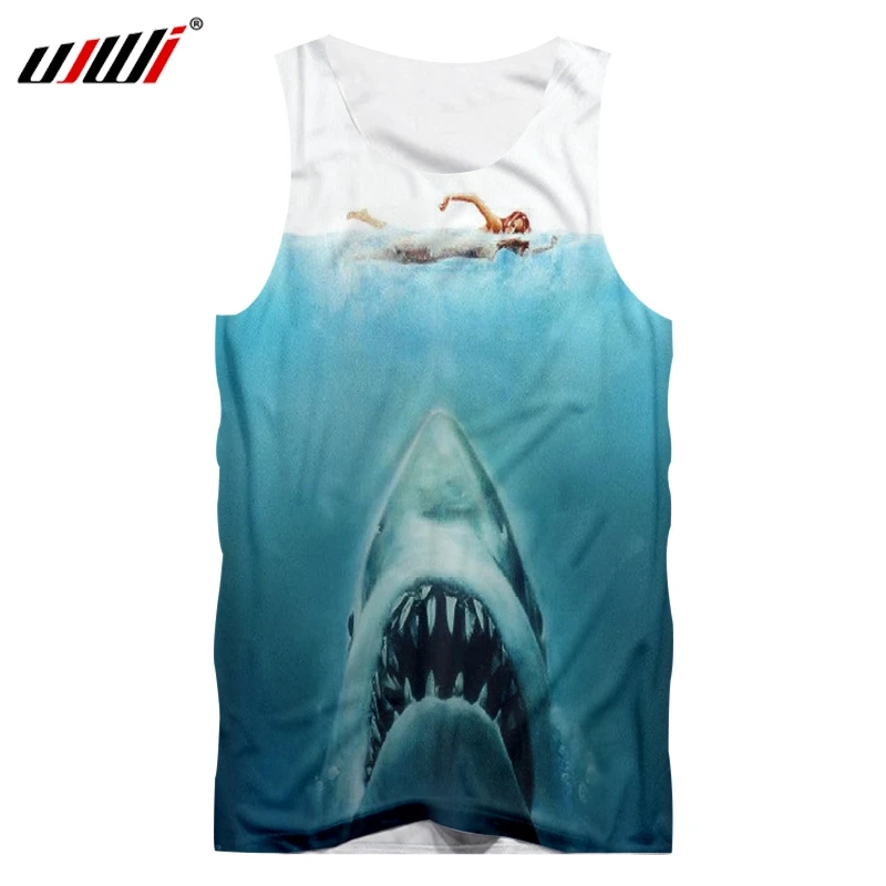UJWI 3D Tank Top Man Fashion Bodybuilding Tank Tops Print Marine shark Funny Plus Size Attire For Men Summer Sleeveless Shirt
UJWI 3D Tank Top Man Fashion Bodybuilding Tank Tops Print Marine shark Funny Plus Size Attire For Men Summer Sleeveless Shirt