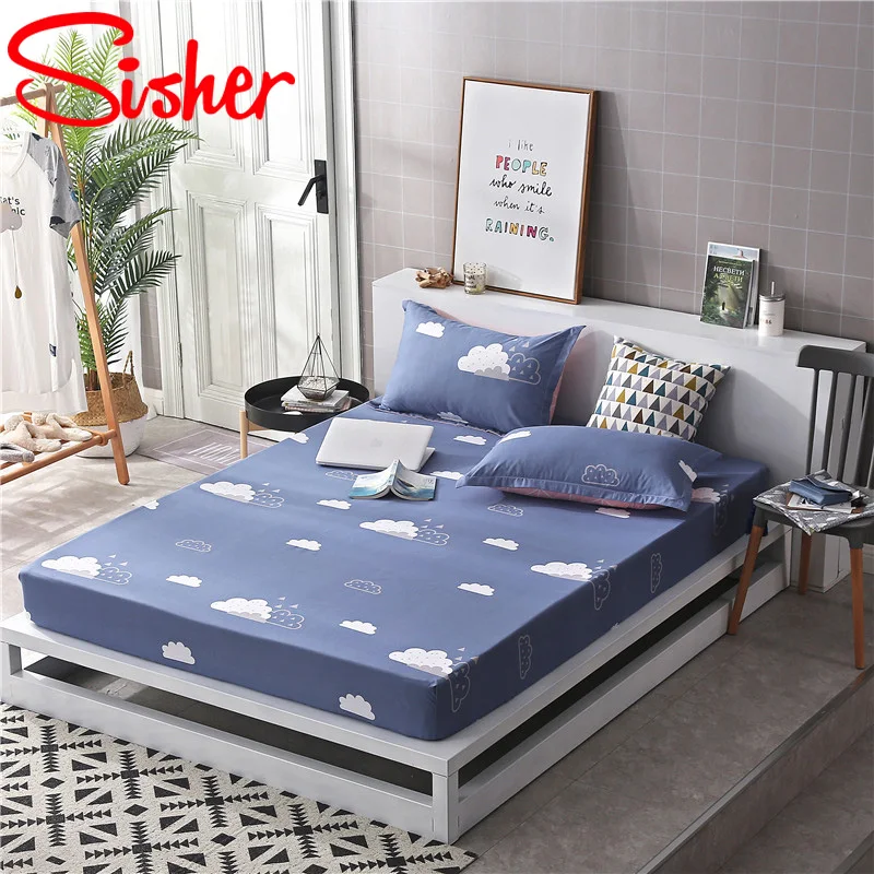 Modern Mattress Cover Cartoon Cloud Printed Protector Topper Anti-Mites Fitted Bed Sheet Breathable Bed Covers (No Pillowcase)
Modern Mattress Cover Cartoon Cloud Printed Protector Topper Anti-Mites Fitted Bed Sheet Breathable Bed Covers (No Pillowcase)