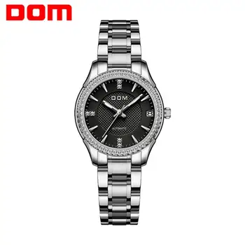 DOM automatic mechanical watchfashion men's watch luminous couple watch business waterproof stainless steel female watch sports 
DOM automatic mechanical watchfashion men's watch luminous couple watch business waterproof stainless steel female watch sports