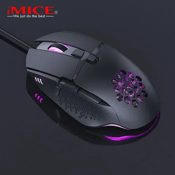 iMice Gaming Mouse T91 8 Button Wired USB 7200 DPI Computer Mouse Suitable for CS go lol Gamer Moreverisatile for PC Laptop
iMice Gaming Mouse T91 8 Button Wired USB 7200 DPI Computer Mouse Suitable for CS go lol Gamer Moreverisatile for PC Laptop