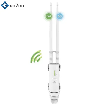 2.4G / 5G WiFi Repeater Signal Booster Dual Band Wireless AC Extender Router Amplifier WPS With 2 High Gain Antennas
2.4G / 5G WiFi Repeater Signal Booster Dual Band Wireless AC Extender Router Amplifier WPS With 2 High Gain Antennas