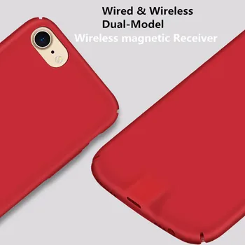 Dual Modes Magnetic Qi Wireless Charger Receiver Phone Case Cover Without Wired Wireless Charging Case For iPhone 7 6 6s Plus
Dual Modes Magnetic Qi Wireless Charger Receiver Phone Case Cover Without Wired Wireless Charging Case For iPhone 7 6 6s Plus
