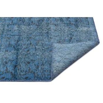 Handmade Turquoise Vintage Overdyed Turkish Area Rug 144x237 Cm-4'9''X7'9''
Handmade Turquoise Vintage Overdyed Turkish Area Rug 144x237 Cm-4'9''X7'9''