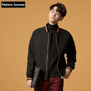 Metersbonwe Brand Baseball Coats Casual Wool coat Design Embroidery Short coat Slim Fit Men's Jackets
Metersbonwe Brand Baseball Coats Casual Wool coat Design Embroidery Short coat Slim Fit Men's Jackets