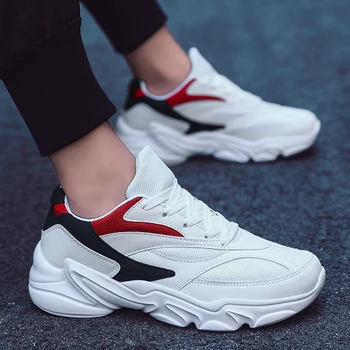 2020 New Trend Casual Shoes Men Fashion Flyknit Outdoor Sport Shoes Homme Chunky Men Walking Platform Sneakers Big Size 38-46
2020 New Trend Casual Shoes Men Fashion Flyknit Outdoor Sport Shoes Homme Chunky Men Walking Platform Sneakers Big Size 38-46