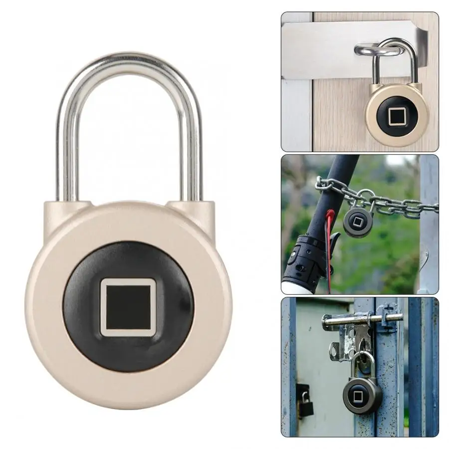 IP65 Waterproof Smart Rechargeable Phone APP Fingerprint USB Padlock for Suitcase
IP65 Waterproof Smart Rechargeable Phone APP Fingerprint USB Padlock for Suitcase