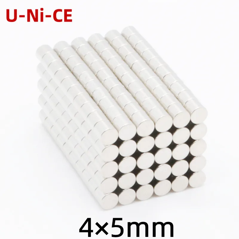 20/50/200 pieces 4mmX5mm strong cylinder rare earth magnet 4X5 neodymium N35 Mini small round magnets 4*5mm
20/50/200 pieces 4mmX5mm strong cylinder rare earth magnet 4X5 neodymium N35 Mini small round magnets 4*5mm