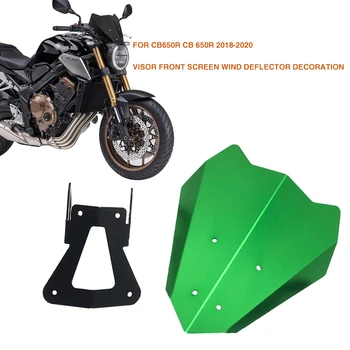 For HONDA CB650R 2018-2019 Front Windscreen Windshield Shield Visor Front Screen Motorcycle Aluminum Wind Deflector decoration
For HONDA CB650R 2018-2019 Front Windscreen Windshield Shield Visor Front Screen Motorcycle Aluminum Wind Deflector decoration