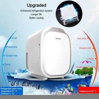 Car Refrigerator 6 Liter Dual Use Hot Cold Box Mini Small Refrigerator Semiconductor Car Refrigerator 12V 48W Model 6L Capacity
Car Refrigerator 6 Liter Dual Use Hot Cold Box Mini Small Refrigerator Semiconductor Car Refrigerator 12V 48W Model 6L Capacity