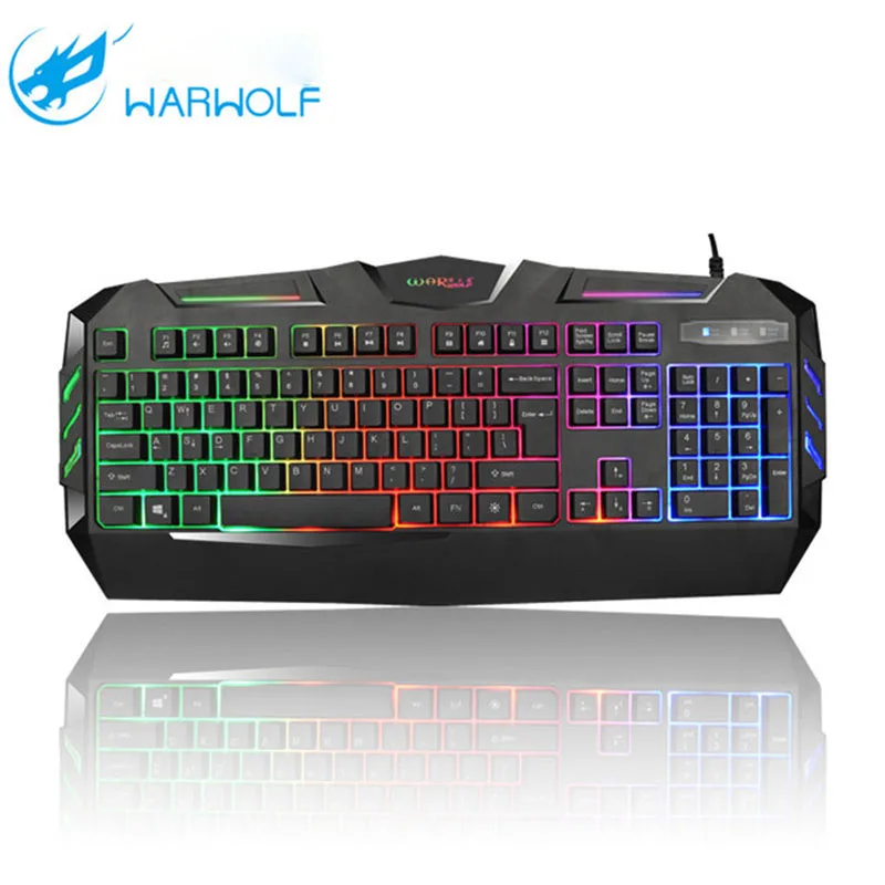 Beacon Wolf Professional Gaming Mechanical Keyboard Colorful Multi-Function Breathing Light With Cool Lighting Effect
Beacon Wolf Professional Gaming Mechanical Keyboard Colorful Multi-Function Breathing Light With Cool Lighting Effect