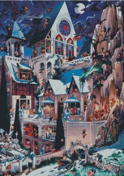 Top new Embroidery Counted Cross Stitch Kits Needlework - Crafts 14 ct DMC Color DIY Arts Handmade Decor Dream city 2
Top new Embroidery Counted Cross Stitch Kits Needlework - Crafts 14 ct DMC Color DIY Arts Handmade Decor Dream city 2