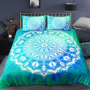 Bohemian 2/3PCS Mandala Bedding Set Twin Queen King Size Comforter Duvet Quilt Cover and Pillowcase Soft Bedclothes
Bohemian 2/3PCS Mandala Bedding Set Twin Queen King Size Comforter Duvet Quilt Cover and Pillowcase Soft Bedclothes