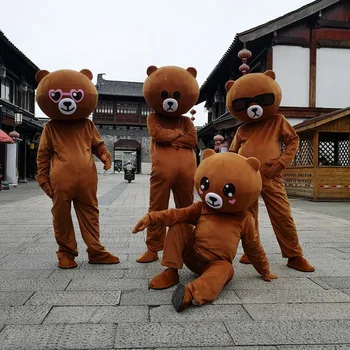 2019 Brown Bear Mascot Costume Suit Party Game Dress Outfits Clothing Chic Carnival Cartoon Character Halloween Christmas Easter
2019 Brown Bear Mascot Costume Suit Party Game Dress Outfits Clothing Chic Carnival Cartoon Character Halloween Christmas Easter