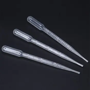 300PCS 3ML Transparent Pipettes Disposable Safe Plastic Eye Dropper Transfer Graduated
300PCS 3ML Transparent Pipettes Disposable Safe Plastic Eye Dropper Transfer Graduated