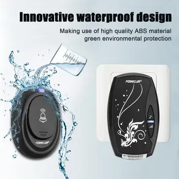 2020 Hot Worldwide Door Bell with 36 Chimes Single Receiver Waterproof Plug-in Type Wireless Doorbell Cordless Smart Home Tools
2020 Hot Worldwide Door Bell with 36 Chimes Single Receiver Waterproof Plug-in Type Wireless Doorbell Cordless Smart Home Tools