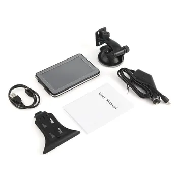 5" 886 HD Car Truck GPS Navigation 256M+8GB Reversing Camera Touchscreen FM Navigator Accurately Position Black Hot
5" 886 HD Car Truck GPS Navigation 256M+8GB Reversing Camera Touchscreen FM Navigator Accurately Position Black Hot