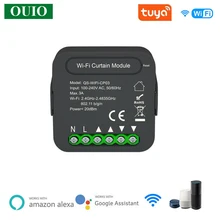 Tuya WiFi Smart Curtain Module Blind Switch for Roller Shutter Wireless Voice Remote Control Compatible with Alexa Google Home
Tuya WiFi Smart Curtain Module Blind Switch for Roller Shutter Wireless Voice Remote Control Compatible with Alexa Google Home