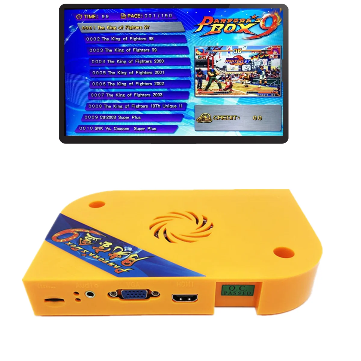 Оригинал Pandora's Box 9 1500 В 1 Jamma аркадная мультиигровая доска VGA HDMI выход|Игровые