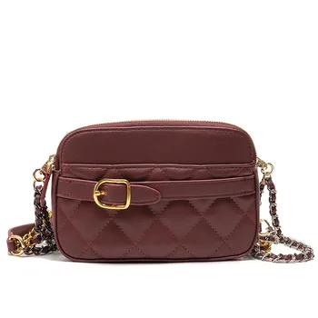 2020 Leather Rhombus Chain Bag Messenger Single Shoulder Stray Bag Mini Three Layer Pouch Luxury Handbags Women Bags Designer
2020 Leather Rhombus Chain Bag Messenger Single Shoulder Stray Bag Mini Three Layer Pouch Luxury Handbags Women Bags Designer