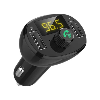 BT23 Bluetooth Car Mp3 Hands-free Player Car Cigarette Lighter Fm Card Machine Digital Display USB Car Charger Car Supplies -
BT23 Bluetooth Car Mp3 Hands-free Player Car Cigarette Lighter Fm Card Machine Digital Display USB Car Charger Car Supplies -