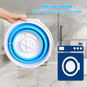 New Mini Washing Machine Core With USB Cable Folding Design Portable Automatic Clothes Washing Bucket Dropshipping
New Mini Washing Machine Core With USB Cable Folding Design Portable Automatic Clothes Washing Bucket Dropshipping