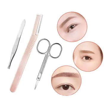 10-in-1 Multifunctional Eyebrow Shaping Set Scissors Eyelash Curler Acne Needle Eyebrow Comb Scissors Makeup Tool Set
10-in-1 Multifunctional Eyebrow Shaping Set Scissors Eyelash Curler Acne Needle Eyebrow Comb Scissors Makeup Tool Set