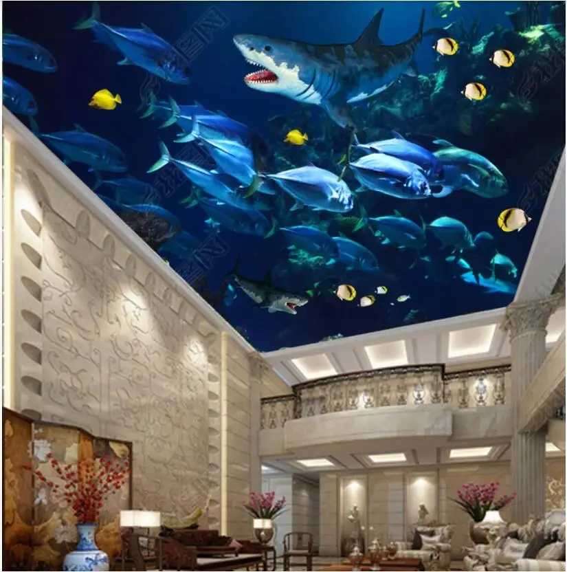 3d ceiling murals photo wallpaper Fantasy underwater world shark fish home decor 3d wall murals wallpaper for living room
3d ceiling murals photo wallpaper Fantasy underwater world shark fish home decor 3d wall murals wallpaper for living room