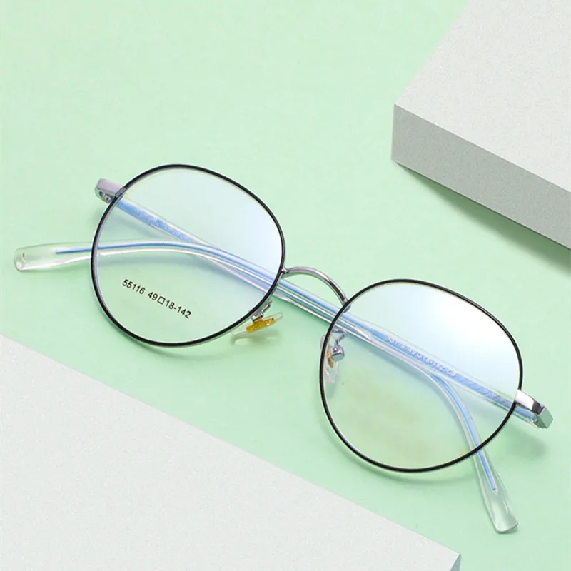OEYEYEO New Literary Artistic Plain Metal Spectacles Frame Ladies Sweet Fresh Eyeglasses Men's Simple Fashion Myopia Eyewears
OEYEYEO New Literary Artistic Plain Metal Spectacles Frame Ladies Sweet Fresh Eyeglasses Men's Simple Fashion Myopia Eyewears