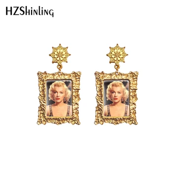 2020 New Marilyn Monroe Earring Vintage Drop Earrings Retro Mandala Charm Art Printed Glass Photo Jewelry 
2020 New Marilyn Monroe Earring Vintage Drop Earrings Retro Mandala Charm Art Printed Glass Photo Jewelry