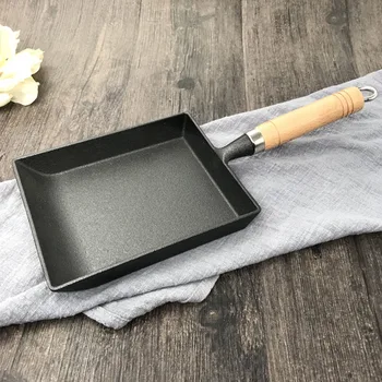 Square Japanese Style Egg Pot Kitchen Cast Iron With Handle Durable Cookware Nonstick Cooking Tool Pancake Easy Clean Frying Pan
Square Japanese Style Egg Pot Kitchen Cast Iron With Handle Durable Cookware Nonstick Cooking Tool Pancake Easy Clean Frying Pan
