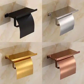 Bathroom Wall Mount Paper Phone Shelf Stainless Steel Toilet Paper Holder Corrosion-resistant Bathroom Accessories
Bathroom Wall Mount Paper Phone Shelf Stainless Steel Toilet Paper Holder Corrosion-resistant Bathroom Accessories