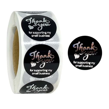500pcs/roll Black DIY Thank You For Your Order Stickers Wedding Handmade with Love Round Seal Labels Scrapbooking Package
500pcs/roll Black DIY Thank You For Your Order Stickers Wedding Handmade with Love Round Seal Labels Scrapbooking Package