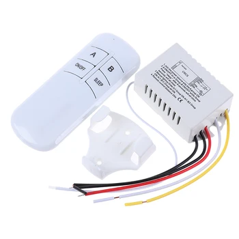 220V Lamp Light Digital Wireless Wall Remote Control Switch Receiver Transmitter 1Set Hot
220V Lamp Light Digital Wireless Wall Remote Control Switch Receiver Transmitter 1Set Hot