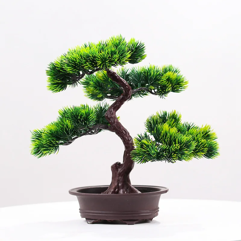 Guest-Greeting Pine Artifical Plants Potted Pine Tree Big Bonsai For Home Bookcase Show Windows Large Green Plants Decor Props
Guest-Greeting Pine Artifical Plants Potted Pine Tree Big Bonsai For Home Bookcase Show Windows Large Green Plants Decor Props