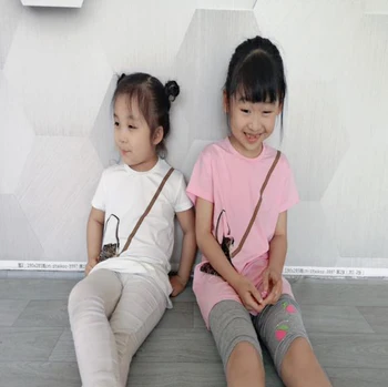 2020 New Summer Parent-child Clothing Girls Children Kids Fashion Long Style Large Size Short-sleeved T-shirt 90-165
2020 New Summer Parent-child Clothing Girls Children Kids Fashion Long Style Large Size Short-sleeved T-shirt 90-165