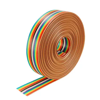 uxcell 1pc Flat Ribbon Cable 16P Rainbow IDC Wire 1.27mm Pitch 6 Meters Long for laptops, LCD TVs, LCD monitors
uxcell 1pc Flat Ribbon Cable 16P Rainbow IDC Wire 1.27mm Pitch 6 Meters Long for laptops, LCD TVs, LCD monitors
