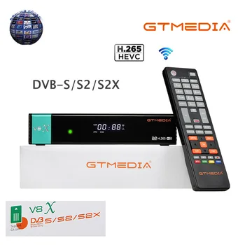2020 NEW GTMedia V8X Satellite Receiver Bult-in WiFi H.265 DVB-S2/S2X update from V8 NOVA Receptor Satellite Receiver 
2020 NEW GTMedia V8X Satellite Receiver Bult-in WiFi H.265 DVB-S2/S2X update from V8 NOVA Receptor Satellite Receiver