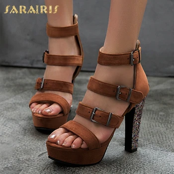 Sarairis 2020 New Arrivals Big Size 44 High Heels Summer Sandals Woman Shoes Platform Zip Up Concise Shoes Lady Pumps Women
Sarairis 2020 New Arrivals Big Size 44 High Heels Summer Sandals Woman Shoes Platform Zip Up Concise Shoes Lady Pumps Women