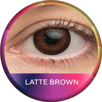 Оттеночные контактные линзы Карие Brown Latte
Оттеночные контактные линзы Карие Brown Latte