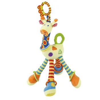 OCDAY Plush Infant Baby Development Soft Giraffe Animal Handbells Rattles Handle Toys Hot Selling WIth Teether Baby Toy
OCDAY Plush Infant Baby Development Soft Giraffe Animal Handbells Rattles Handle Toys Hot Selling WIth Teether Baby Toy